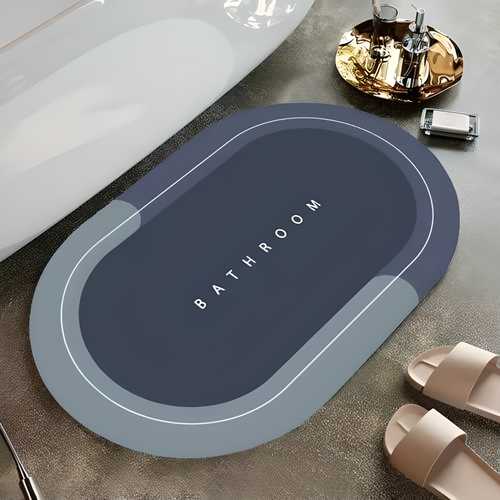 Premium Absorbent Bath Mat | Non-Slip, Quick-Dry & Soft Comfort