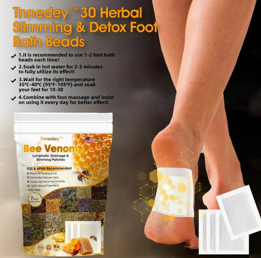 Bee Venom Lymphatic Daiamage & Sliming Patches (10 Patches)
