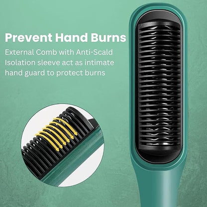 Professional Electric Hair Straightener Comb Brush